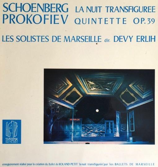 Devy Erlih Les Solistes de Marseille Schoenberg Prokofiev