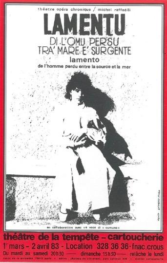 Michel Raffaëlli Lamentu affiche 1983